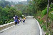 Avanza la rehabilitaci&oacute;n vial en el corregimiento de Montebello
