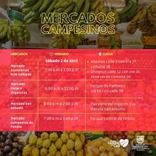 Lleg&oacute; la hora de apostar por lo org&aacute;nico, natural y fresco con nuestros mercados campesinos