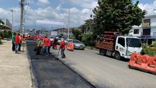 Grupo operativo de Infraestructura ejecuta mantenimiento vial en Llano Verde en el marco de &lsquo;Gobierno al Barrio&rsquo;