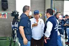 Grupo operativo de Infraestructura ejecuta mantenimiento vial en Llano Verde en el marco de &lsquo;Gobierno al Barrio&rsquo;