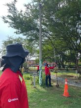 La oferta de servicios ambientales tambi&eacute;n tuvo su espacio en &lsquo;Gobierno al Barrio&rsquo;