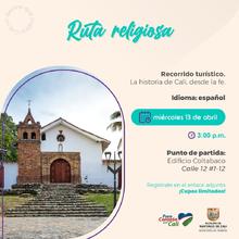En abril, participa de nuestros recorridos y disfruta de la belleza cultural e hist&oacute;rica de Cali