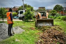 500 toneladas de escombros se han recogido en el barrio Llano Verde 