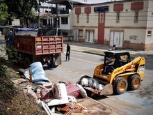 500 toneladas de escombros se han recogido en el barrio Llano Verde 