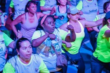 Cali se activ&oacute; a ritmo de deporte y m&uacute;sica en la Plazoleta Ol&iacute;mpica