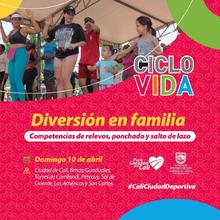 Diversi&oacute;n, pedagog&iacute;a, manualidades y mucha salud, en la Ciclovida