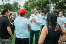 Alcald&iacute;a de Cali le cambi&oacute; la cara a cancha sint&eacute;tica del 7 de Agosto