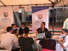 M&aacute;s de mil personas se beneficiaron de la I Feria de Servicios Tributarios en el CAM