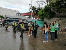 Sancionan a conductores, empresas y lavaderos ilegales en zona aleda&ntilde;a a la Terminal de transporte
