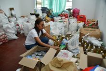 La solidaridad de los cale&ntilde;os lleg&oacute; al hospital geri&aacute;trico y ancianato San Miguel