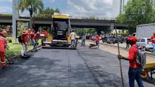 Rehabilitan corredor vial de la autopista Suroriental con las "Obras de Coraz&oacute;n"