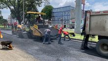 Rehabilitan corredor vial de la autopista Suroriental con las "Obras de Coraz&oacute;n"