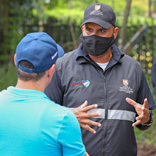 Seguridad y Justicia desaloj&oacute; a la empresa Claro de un lote propiedad del Distrito