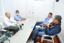 Alcalde visit&oacute; a conductor del MIO involucrado en accidente de tr&aacute;nsito con Freddy Rinc&oacute;n