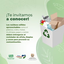 Vive en armon&iacute;a con la naturaleza: separa bien los residuos s&oacute;lidos