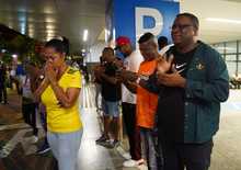 &ldquo;&iexcl;Eres grande Freddy!&rdquo;: Hinchas despidieron al jugador Rinc&oacute;n.