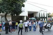 Agentes de tr&aacute;nsito acompa&ntilde;aron la caravana de Freddy Rinc&oacute;n