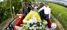Freddy Rinc&oacute;n fue homenajeado en su tierra natal, antes de su despedida en el Pascual Guerrero