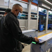 El MIO vuelve a parar en San Bosco