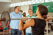 Team Cali se prepara en levantamiento de pesas para conquistar el p&oacute;dium en los Juegos Departamentales