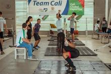 Team Cali se prepara en levantamiento de pesas para conquistar el p&oacute;dium en los Juegos Departamentales