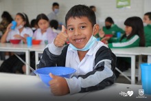 La ruralidad cale&ntilde;a disfruta del restablecimiento del servicio PAE