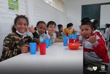 La ruralidad cale&ntilde;a disfruta del restablecimiento del servicio PAE