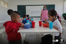 La ruralidad cale&ntilde;a disfruta del restablecimiento del servicio PAE