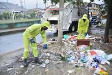 1480 toneladas de residuos se recogieron durante primer d&iacute;a del plan de choque para limpiar a Cali