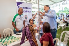 Secretar&iacute;a del Deporte puso a mover a los habitantes de Floralia