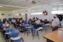 Capacitaci&oacute;n para acompa&ntilde;amiento reciben familiares de estudiantes con discapacidad visual 