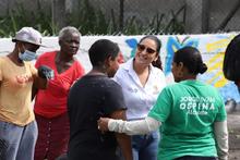 Con murales y siembra de &aacute;rboles, se embelleci&oacute; punto impactada por arrojo de residuos 