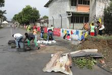 Con murales y siembra de &aacute;rboles, se embelleci&oacute; punto impactada por arrojo de residuos 