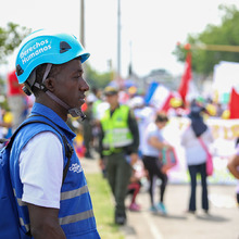 Alcaldía de Cali acompañó  marchas del 1 de Mayo