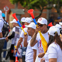 Alcaldía de Cali acompañó  marchas del 1 de Mayo