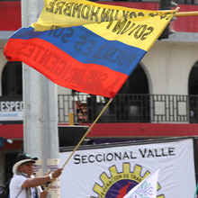 Alcaldía de Cali acompañó  marchas del 1 de Mayo