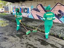 Jornada de embellecimiento se tom&oacute; el sector de La Luna 