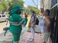 Jornada de embellecimiento se tom&oacute; el sector de La Luna 