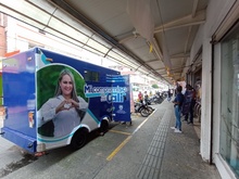 Unidad M&oacute;vil Hacienda m&aacute;s cerca de ti favorece a los cale&ntilde;os en las calles de la ciudad