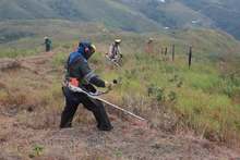 Atendieron emergencia por incendio en Cristo Rey