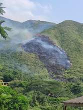 Atendieron emergencia por incendio en Cristo Rey