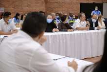 Se estableci&oacute; mesa de trabajo con gremio de ambulancias para verificar prestaci&oacute;n de sus servicios