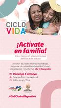 La Ciclovida celebra el D&iacute;a de la Madre