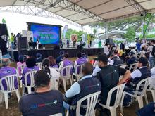 Stand de Educaci&oacute;n hizo alarde de los valores en la jornada de  Gobierno al Barrio 