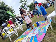 Stand de Educaci&oacute;n hizo alarde de los valores en la jornada de  Gobierno al Barrio 