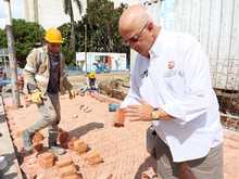 Intensifican obras de espacio p&uacute;blico en el Parque Central r&iacute;o Cali