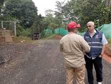 Las Obras de Coraz&oacute;n recuperan las v&iacute;as del corregimiento de Villacarmelo