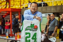 Periodistas, invitados especiales para cuartos de final de baloncesto en el Coliseo El Pueblo 