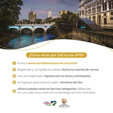 Desde el lunes se abren las votaciones para que Cali siga siendo protagonista en los &lsquo;Premios &Oacute;scar del Turismo&rsquo;