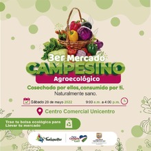 Progr&aacute;mate con lo fresco, natural y org&aacute;nico en nuestros &lsquo;Mercados Campesinos&rsquo;
